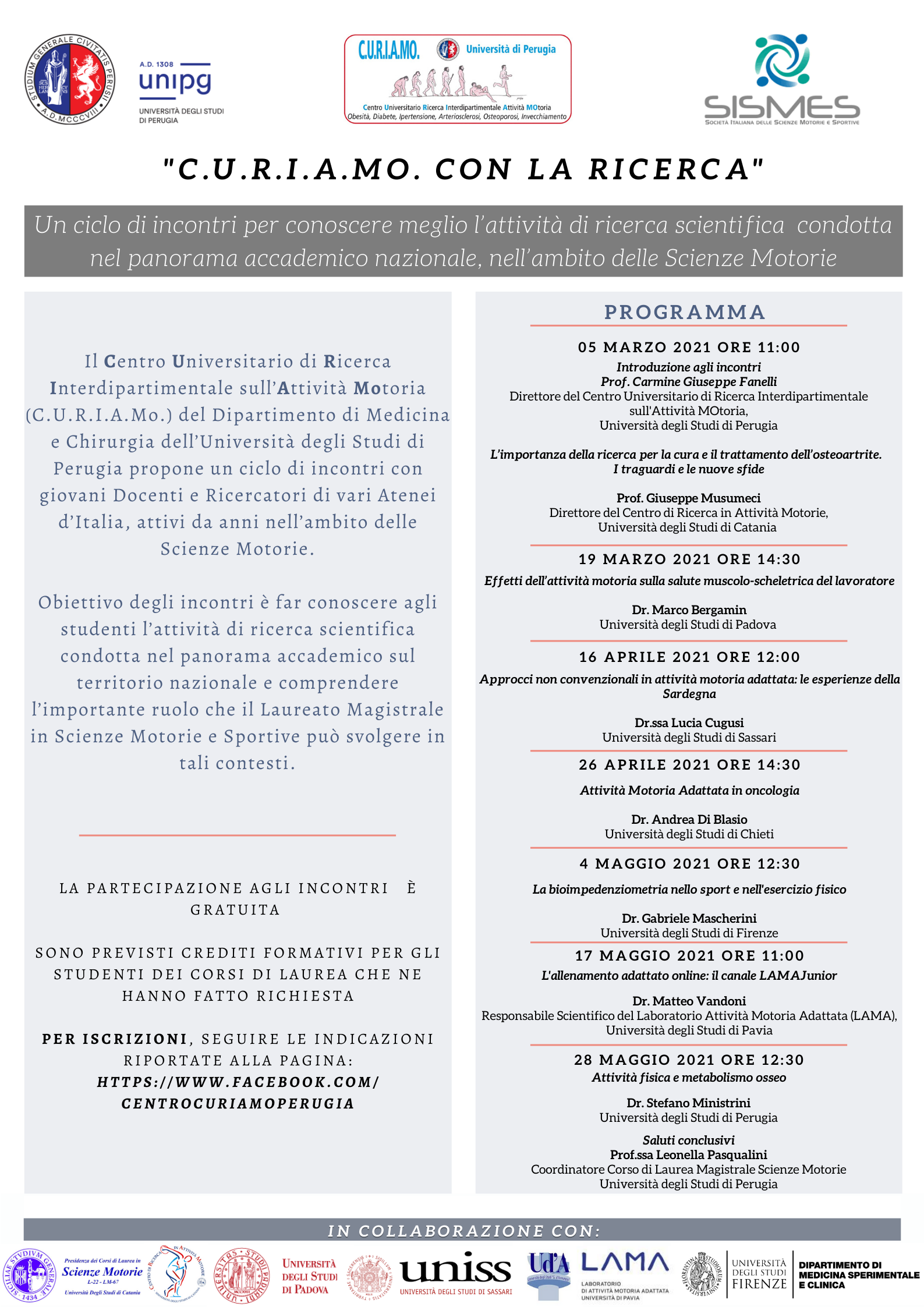 c.u.r.i.a.mo. con la ricerca